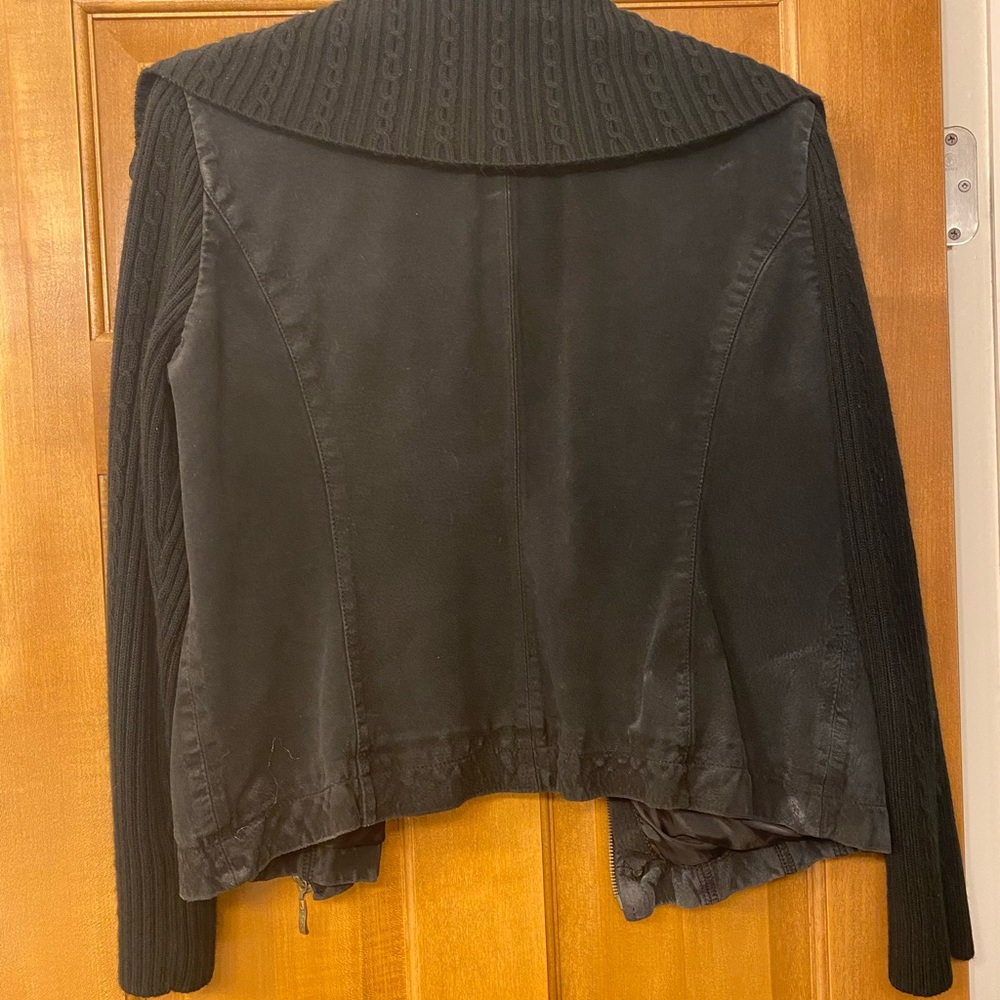Women’s leather/suede jacket.